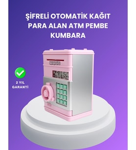 Çocuklar İçin Eğitici Elektronik Şifreli Kumbara