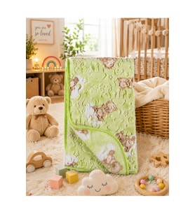Kabartmalı Peluş Battaniye 110×130