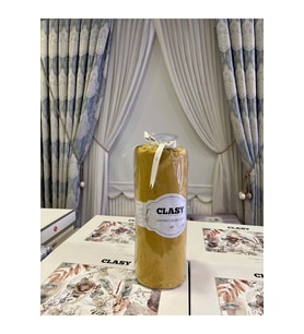 Clasy Minel Tek Kişilik Lastikli Çarşaf Seti Lila 100x200 (Sarı)