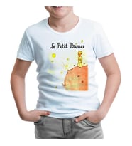 Le Petit Prince Beyaz Çocuk Tshirt