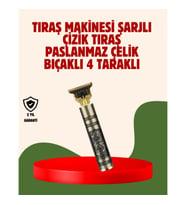 Mey İthalat® USB Şarjlı Kablosuz Saç Kesme Cihazı