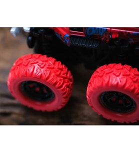 Piccolo Mondi Off-Road Sürtmeli Araba (Mavi)