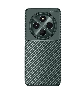 Redmi 14C Kılıf Auto Focus Karbon Kapak - Koyu Yeşil