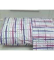 NİVEMESHOME BOYA DESENLİ 2 Lİ YASTIK KILIFI KAPAKLI 50X70