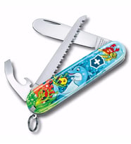 Victorinox My First Yunus Desenli Çakı-Boyama Kitabı 0.2373.E1