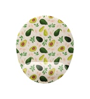 Avakado Desenli Bilek Destekli Kaymaz Buruşmaz Kırılmaz Mouse Pad (Çok Renkli)