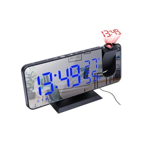 Çok Fonksiyonlu Masaüstü Saat (fm Radio Alarm Projeksiyon Sıcaklık Alarm)