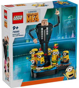 LEGO Minions 75582 Brick-Built Gru and Minions
