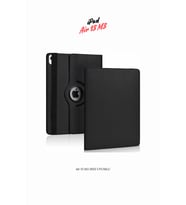 iPad Air 13 M3 2025 Uyumlu 360° Yatay Dikey Dönebilen Deri Tablet Kılıfı