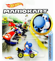 Hot Wheels Light-Blue Yoshi Mariokart Character Car Diecast 1:64 Scale