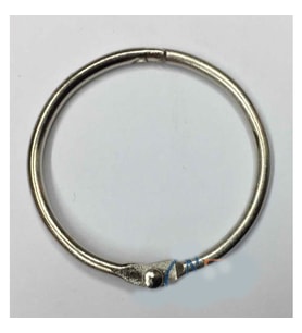 Kilitli Yuvarlak Halka, 3cm - 100 Adet