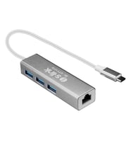 EVEREST EVEREST SL-UTY1010 Gigabit 1port Type-C Ethernet,3x USB Çoklayıcı