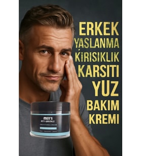 Süper Men's Anti-wrinkle Cream Erkek Yaşlanma Kırışıklık Karşıtı Yüz Bakım Kremi 100 Ml