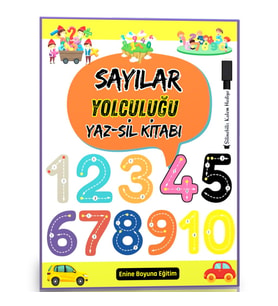 Sayılar Yolculuğu YAZ-SİL Kitabı