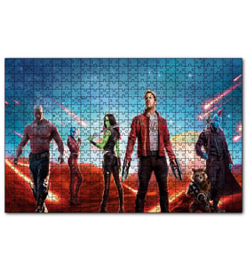 Cakapuzzle Guardians of The Galaxy Vol Puzzle Yapboz MDF (Ahşap) (120 Parça)