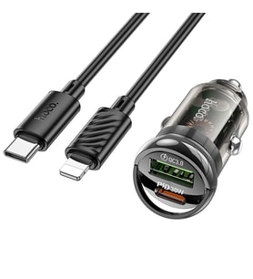 HOCO Z53A Vision PD30W Type-C + USB QC3.0 Girişli Araç Çakmaklık Hızlı Şarj A - SSSSSS1776-5
