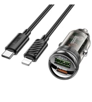 HOCO Z53A Vision PD30W Type-C + USB QC3.0 Girişli Araç Çakmaklık Hızlı Şarj A - SSSSSS1776-5