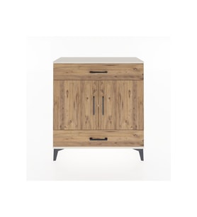 Arges Şifonyer 2 Raflı 2 Çekmeceli 2 Kapaklı 88x30x96 Aytaşı-Çam