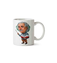 Einstein Porselen Kupa Bardak