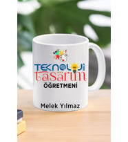 teknoloji tasarım öğretmeni özel tasarım kupa bardak