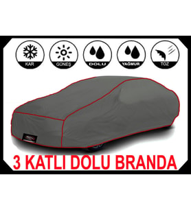 3 Katlı Dolu Darbe Koruyucu PORSCHE TAYCAN Araba Brandası oto branda araba çadırı