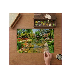 İstanbul Emirgan Korusu Tasarımı 240 parça Ahşap Puzzle Ahşap Kutuda MP07320