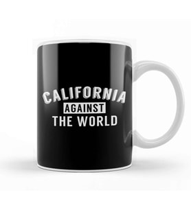 California Against The World Inspired By Aaron Hines Kupa Bardak Porselen