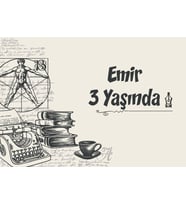 Bilim temalı Doğum günü afişi 70x100 cm