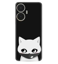 Realme C55 Kılıf Silikon Desen Özel Seri Pandemi Cat 1729