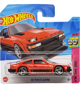 Hot Wheels - ´82 Toyota Supra - Hw: The ´80S 10/10 - Hkg87 - Short Card - Kırmızı - Mattel 2023 (Çok Renkli)