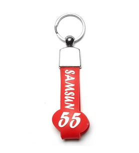 SLİKON SAPLI ŞEHİR PLAKA  ANAHTARLIK-(SAMSUN55)ANAH87