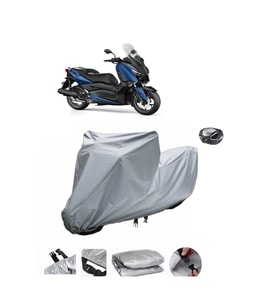 Yamaha X-Max 125 Iron Max ABS  Su Geçirmez Motosiklet Brandası ARKA ÇANTA UYUMLU