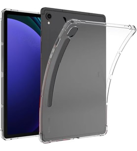 Samsung Galaxy Tab S9 X710 S9 FE X510 Kılıf Darbelere Dayanıklı Şeffaf Kapak X71 (Renksiz)