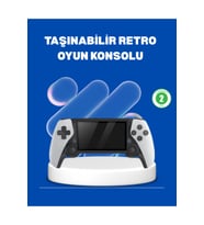 Taşınabilir 4.3” Ekranlı Retro Oyun Cihazı