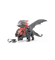 Ejderhanı Nasıl Eğitirsin Red Death Çiğneme Saldırısı Ejderha Figürü 28 cm – Hareketli Ejderha Oyuncağı (Çok Renkli)