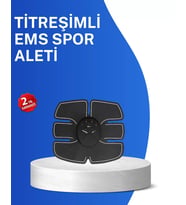 Titreşimli Ems Spor Aleti Karın Kol Ve Bacak Kas Yapma Cihazı 2025 Model