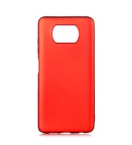 Xiaomi Poco X3 Kılıf Soft Mat Premier Case (Kırmızı)