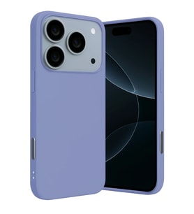iPhone 17 Pro Max Nano içi Kadife Silikon - Lila
