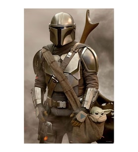 Prime 3D Star Wars The Mandalorian Metal Kutu Puzzle 300 Parça 35
