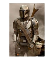 Prime 3D Star Wars The Mandalorian Metal Kutu Puzzle 300 Parça 35