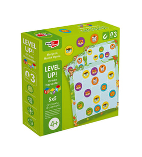 LevelUp! 3 - Orman Hayvanları Sudoku - Dikkat Atölyesi Yayınları