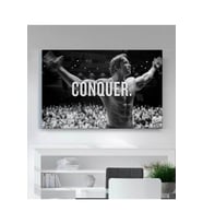 Arnold Schwarzenegger Vücut Geliştirme Motivasyon Kanvas Tablo
