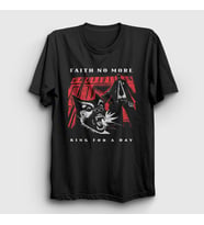 Presmono Unisex Siyah King For A Day Faith No More T-Shirt 527468tt