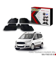 Ford Tourneo Courier Havuzlu 3D Paspas Niken Siyah 2014+ sonrası uyumlu