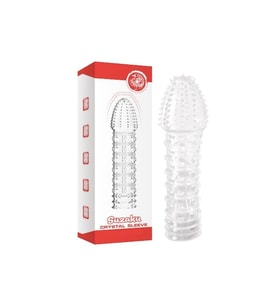 Pretty Love Süper Kalite Silikon Penis Kılıfı Uzatmalı Dildo