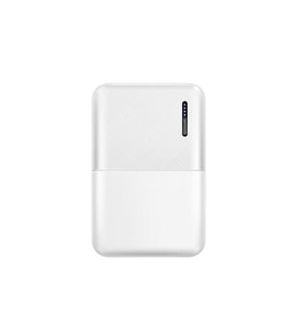 Sprange SRP17 Çift USB Girişli Mini Cep Boy 10.000 mAh Powerbank (Beyaz)