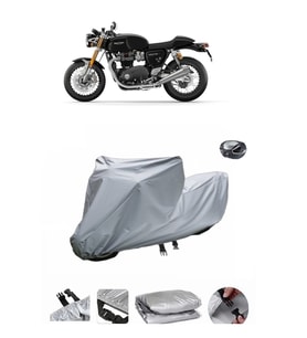 Triumph Thruxton RS  Su Geçirmez Motosiklet Brandası ARKA ÇANTA UYUMLU