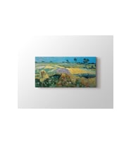 The Plain Of Auvers Tablo 60 x 80 cm