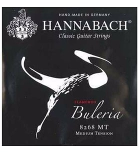 Hannabach 8268 MT Flamenko Gitar Teli (Alt 3lü Set)