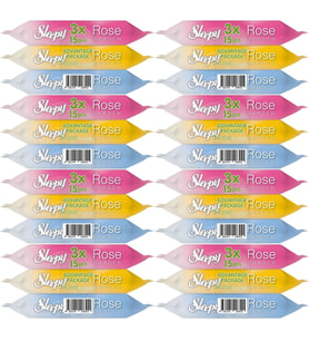 Sleepy Islak Havlu Cep Mendil 15 Yaprak (24 Lü Set) Travel Pk Rose/Garden (8PK*3) 360 Yaprak